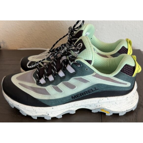 Merrell Women's Size 8.5 Jade/Multi Moab Speed Hiking Shoes - Picture 1 of 12